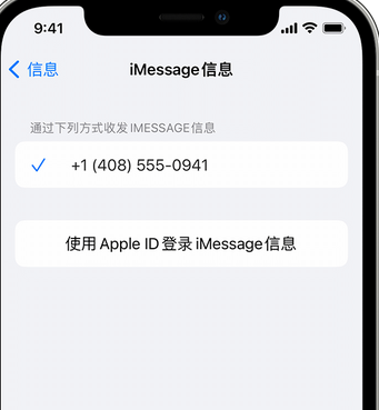 阿合奇apple维修iPhone上无法正常发送iMessage信息 