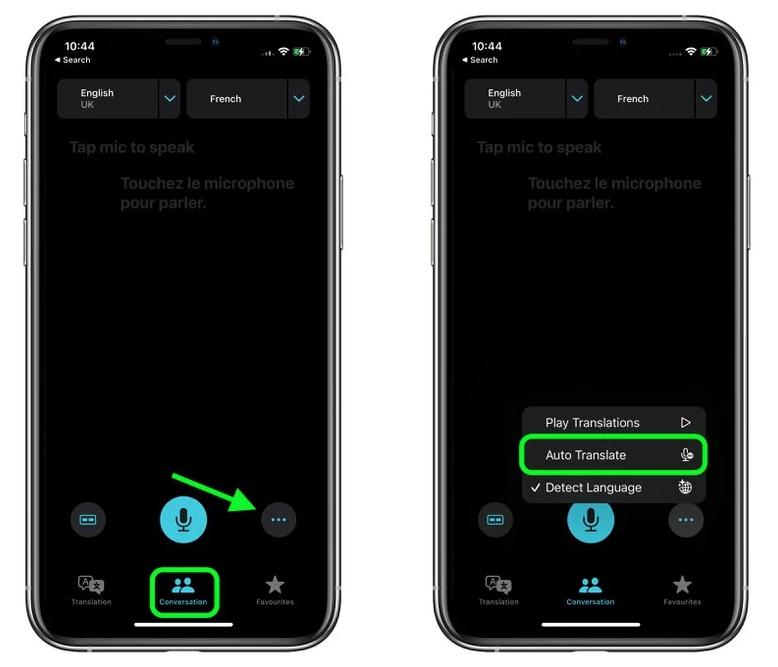阿合奇苹果手机维修分享iOS 15 “翻译” App 新改进 
