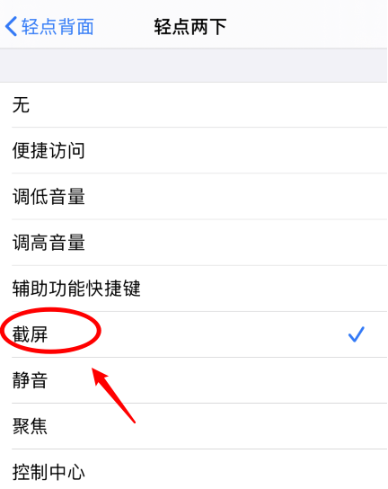 阿合奇苹果手机维修分享iPhone12如何启用双击截屏 
